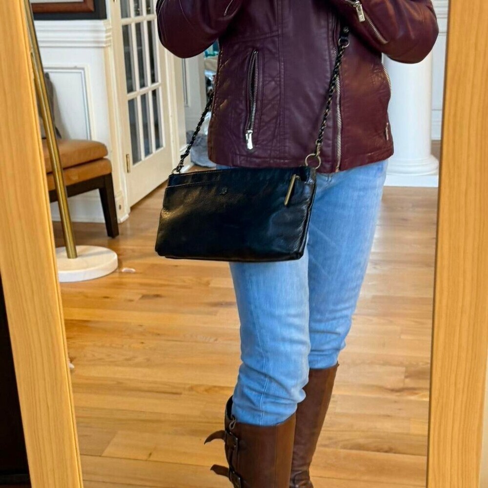 Elliott Lucca Vintage Black Leather 6 Bcc